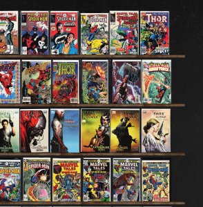 Huge Lot 140+ Comics with Marvel Tales, The Amazing Spider-Man, Thor & More!