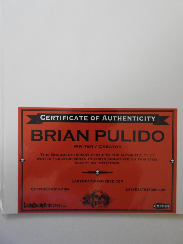 Lady Death Revelations #1 Variant W/ COA