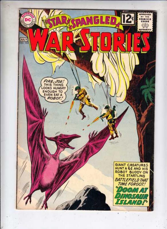 Star Spangled War Stories #103 (Jul-62) VF+ High-Grade Dinosaur