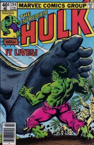 Incredible Hulk, The #244 (Newsstand) VG ; Marvel | low grade comic It the Livin