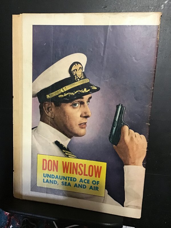 Don Winslow of the Navy #68 (1951) wow! Photo cover key! VG+