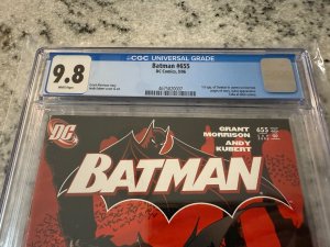 Batman # 655 CGC Graded 9.8 DC Comic Book 1st Damian Wayne Cameo JH22