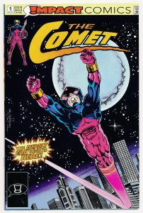 Comet (1991 Impact) #1-18 VF/NM Complete series