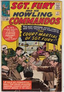 Sgt. Fury and His Howling Commandos #7 (May-64) VG/FN+ Mid-Grade Sgt. Fury, D...