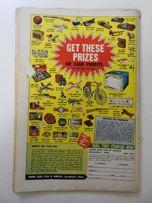 Detective Comics #253 (1958) VG-  1 in cumulative spine split, 1/2 in tear bc