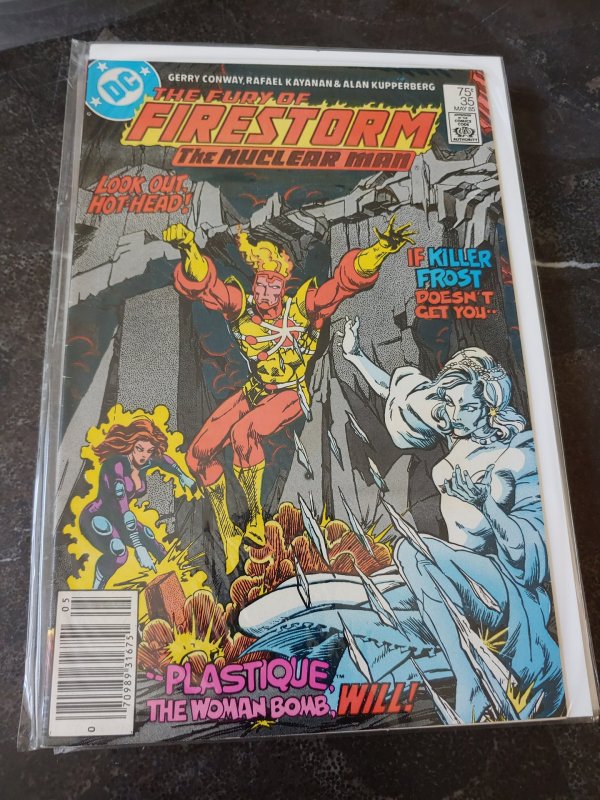 THE FURY OF FIRESTORM #35 HIGH GRADE