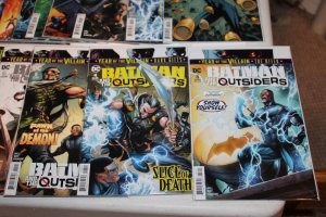 Complete Set Batman and the Outsiders 1-17 & Annual NM BOARDED Katana DC Comics