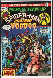 Marvel Team-Up #24 (1974) Brother Voodoo [Key Issue]