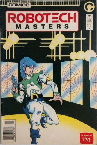 Robotech Masters #12 (Newsstand) VF; COMICO | Mike Baron - we combine shipping 