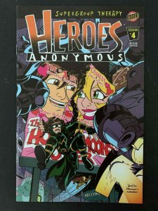 Heroes Anonymous Full Set #1,2,3,4,5,6  Bongo Comics 2003-2006 Vf/Nm