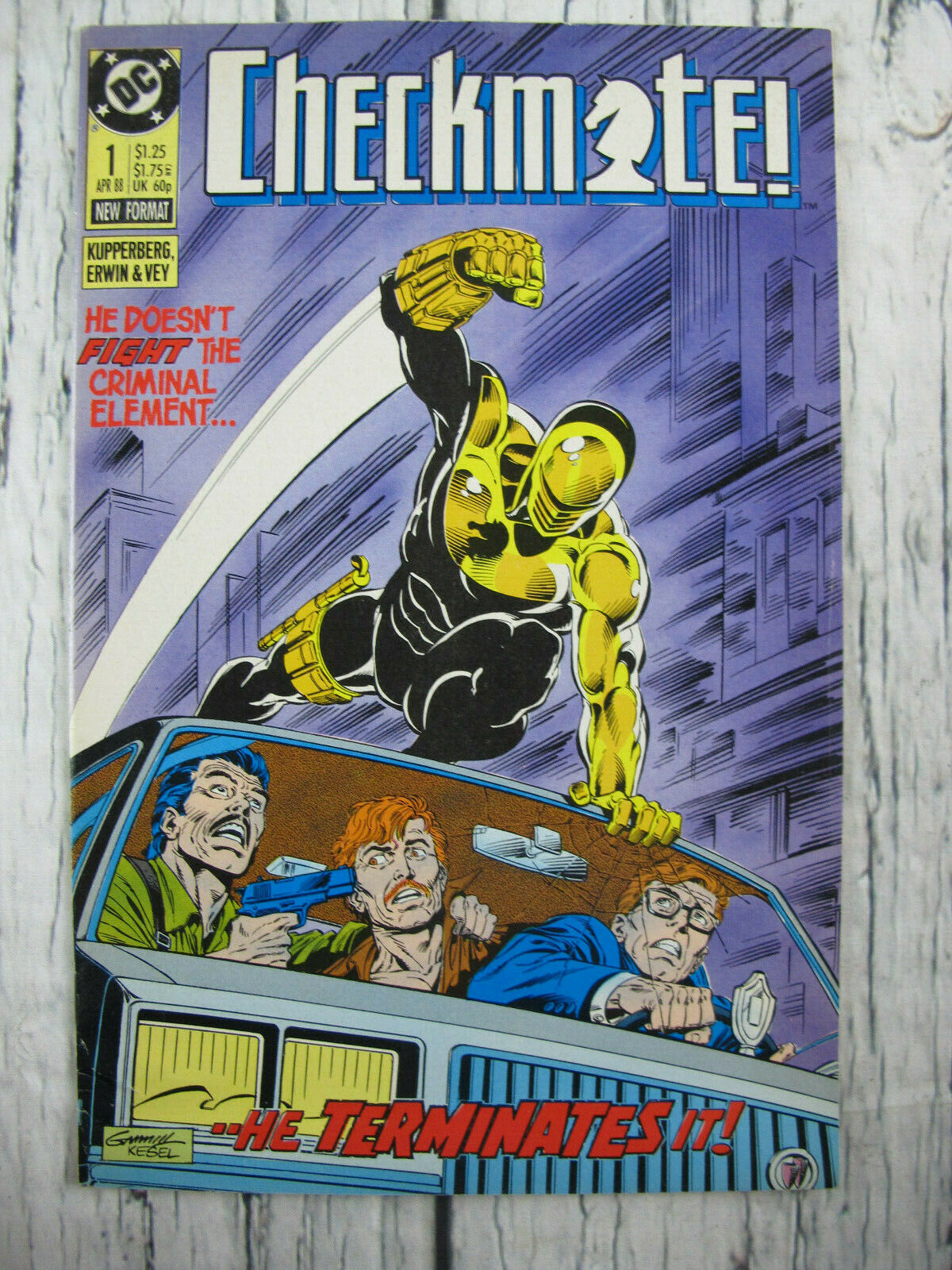 Checkmate 1 DC Comic 1988 Copper AGe VF 1st Series Comic Books Copper Age, DC Comics, War