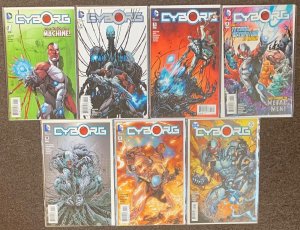 Cyborg #1,2,3,4,10,11,12 DC Comics 2015 Teen Titans lot Nm
