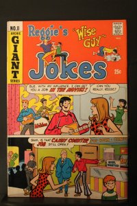 Reggie's Wise Guy Jokes #11 High-Grade NM- The Archies Band cover Wow!