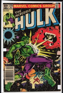 The Incredible Hulk #270 (1982) Hulk