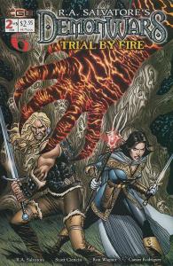 DemonWars: Trial by Fire (R.A. Salvatore's) #2 FN ; CrossGen | Code 6