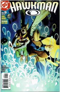 Hawkman #9 (2002 v4) Geoff Johns Doctor Fate Hawkgirl NM