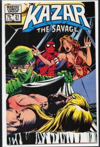 Ka-Zar the Savage #21 (1982) Ka-Zar