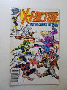 X-Factor #5 (1986) FN Condition! stain fc
