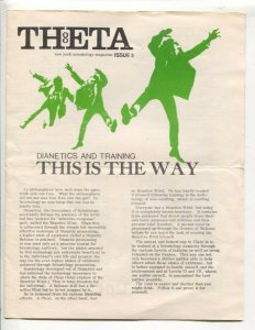 Theta #5 1966-Scientology-early issue-limited print run-L. Ron Hubbard-VG