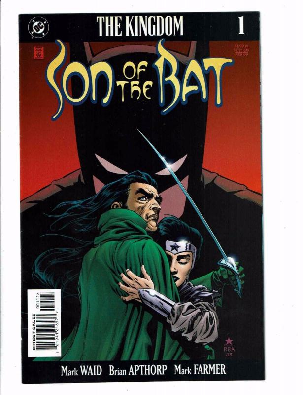 Lot of 4 The Kingdom DC Comic Books #1(4) BH23 Offspring Son of the Bat Night...