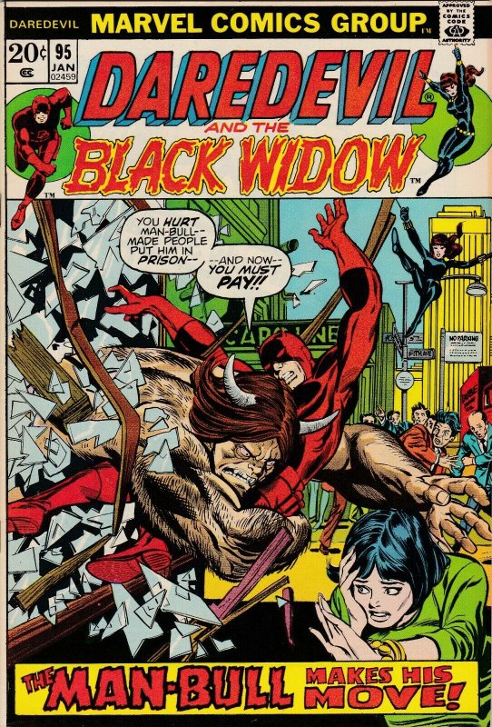 Daredevil 95 VF (Marvel Jan. 1973)