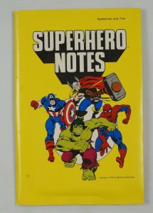 Superhero Notes: Spider-Man and Thor 1978 Stationary Set - envelopes & notes 