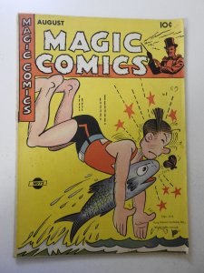 Magic Comics #73 VG+ Condition ink fc