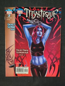 Mystique 2PC #2 & 4 - Joseph Michael Linsner Covers (9.2ob) 2003
