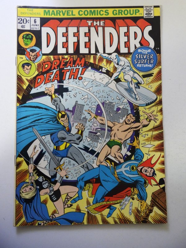 The Defenders #6 (1973) FN+ Condition