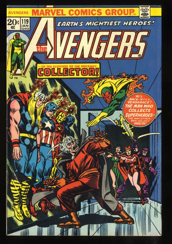 Avengers #119 FN 6.0