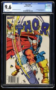 Thor #337 CGC NM+ 9.6 Newsstand Variant 1st Appearance Beta Ray Bill!