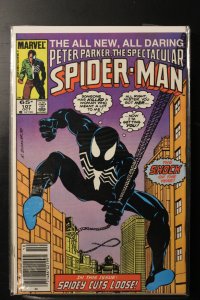 The Spectacular Spider-Man #107 Newsstand Edition (1985)