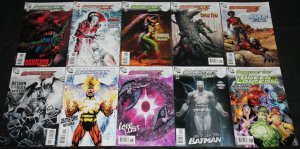 Modern DC BRIGHTEST DAY BLACKEST NIGHT 56pc Mid Grade Comic Lot VF w/ Variants