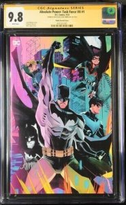 Absolute Power :Task Force VII (2024)# 1 (CGC 9.8 SS) Signed & Sketch John Timms