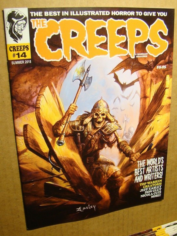 CREEPS 14 *NM/MT 9.8* EASLEY ART WARREN CREEPY EERIE VAMPIRELLA