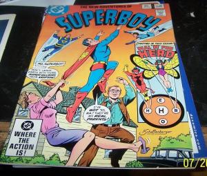 The New Adventures of Superboy #28 (Apr 1982, DC) dial h for hero