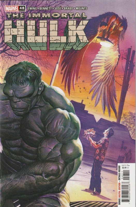 Immortal Hulk # 48 Cover A NM Marvel 1st Printing Al Ewing Alex Ross [P5]