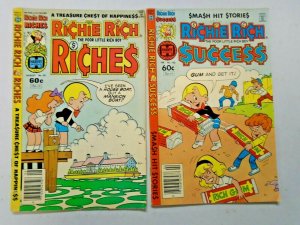 Richie Rich Harvey Comic Lot 50¢-60¢ Covers 33 Different Average 5.0