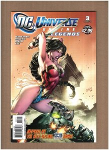 DC Universe Online Legends #3 DC Comics 2011 Batman Superman Wonder Woman VF/NM