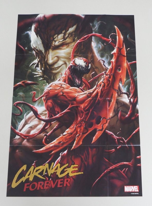 Carnage Forever #1 promo poster - 36  x 24 - Marvel Comics - Kendrick Lim art 