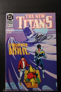 The New Titans #65 (1990) *SIGNED*