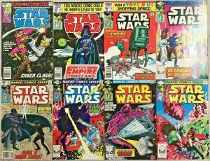 STAR WARS#33-59 VF/NM LOT 1980 (8 BOOKS) MARVEL BRONZE AGE COMICS