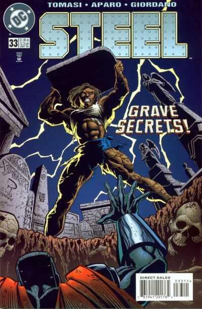 Steel (1994 series) #33, VF+ (Stock photo)