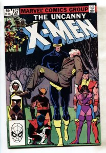 X-MEN #167--marvel--comic book--wolverine--NM-