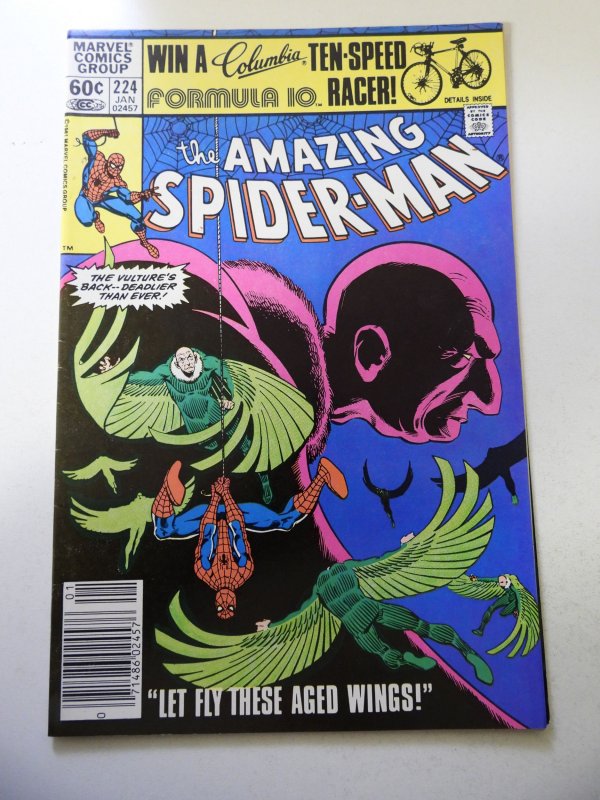 The Amazing Spider-Man #224 (1982) FN Condition