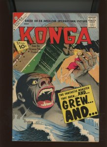 (1961) Konga #2: SILVER AGE! RETURN OF KONGA (6.0/6.5)