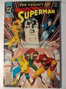 Legacy of Superman #1 1992 DC Comics c267