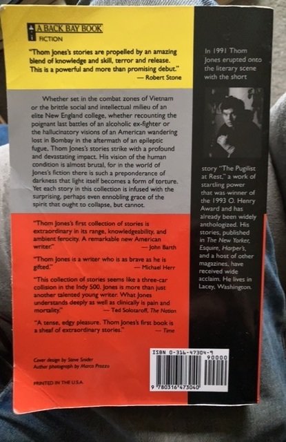 The pugilist at rest-stories, THOM Jones,1993