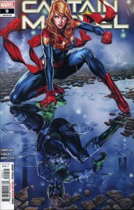 Captain Marvel (11th Series) #9 VF ; Marvel | 143 1st Print Kelly Thompson Refle