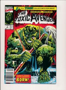 The TOXIC AVENGER #1 Marvel Comics 1992 ~ F/VF (PJ19) 